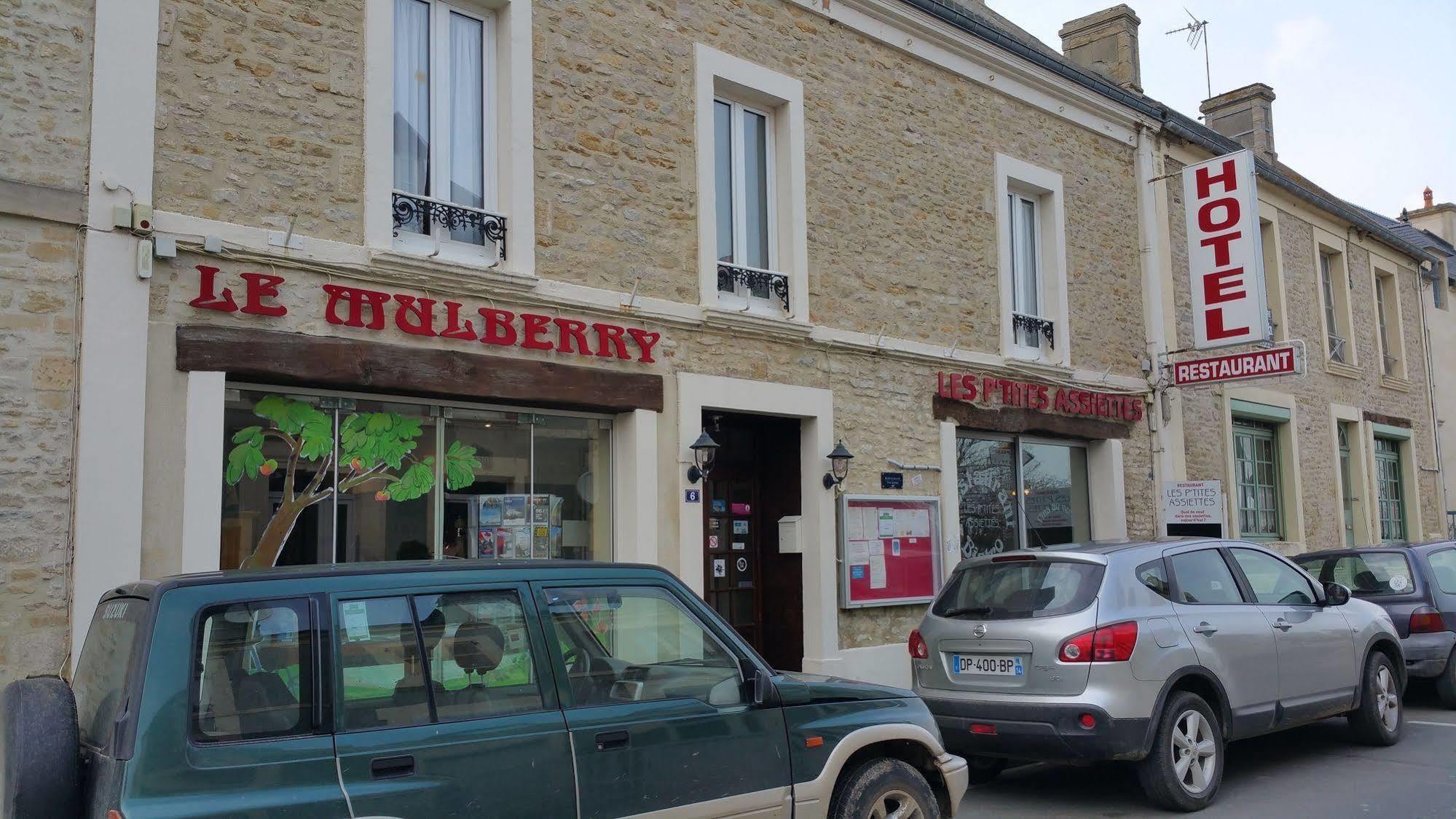 Hôtel Restaurant Le Mulberry Arromanches Exterior foto
